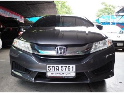 HONDA CITY 1.5V PLUS เกียร์ออโต้ สีเทา MY2016 รูปที่ 1