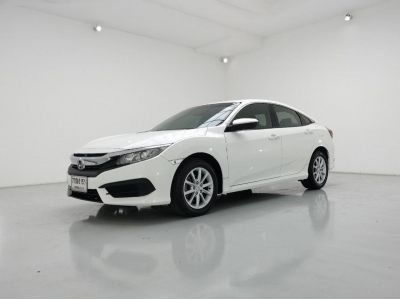 ปี 2018 HONDA CIVIC 1.8 E CC. สี ขาว เกียร์ Auto รูปที่ 1