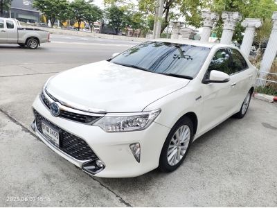 2017 TOYOTA CAMRY 2.5 HV PREMIUM TOP ไมล์ 7xxxx km มือเดียว ฟรีดาวน์ รูปที่ 1