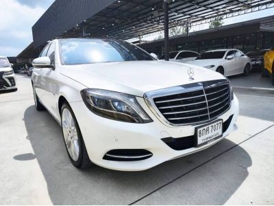 2018 BENZ S500e EXCLUSIVE สีขาว  วิ่งเพียง 69,XXX KM รูปที่ 1