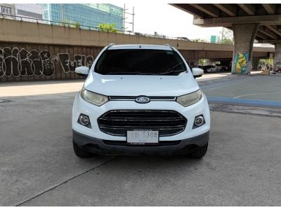 2014 Ford EcoSport 1.5 Titanium Sunroof เพียง 219,000 บาท ดูรถ เลียบด่วนรามอินทรา ✅ เบนซิน ออโต้ ซันรูฟ เบาะหนัง ✅ เอกสารพร้อมโอน มีกุญแจสำรองครับ ✅ เครื่องยนต์เกียร์ช่วงล่างดี ✅ ซื้อสดไม่เสียแวท เครด รูปที่ 1