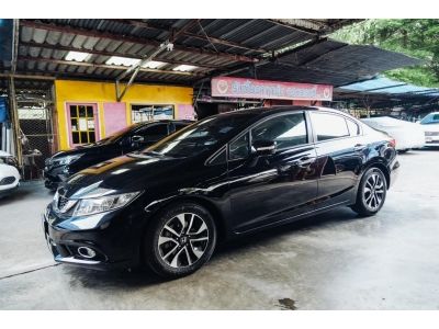 HONDA CIVIC 1.8E NAVI เกียร์ออโต้ สีดำ MY2014 รูปที่ 1