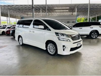 2013 TOYOTA VELLFIRE 2.4ZG Edition Sunroof เครดิตดีฟรีดาวน์ รูปที่ 1