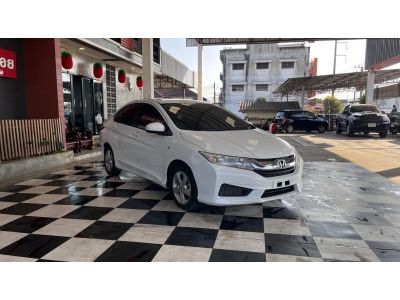 Honda City V 2016 รถซิ่งยอดฮิต ขาวนวลสวย สภาพเหมือนใหม่ ขายถูก ดาวน์ 0 บาท ได้เลย รูปที่ 1