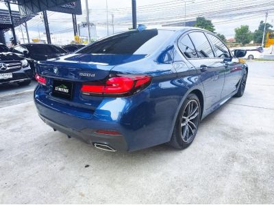 2021 BMW 520d 2.0 M Sport รถเก๋ง 4 ประตู Phytonic Blue สวยสุด รูปที่ 1