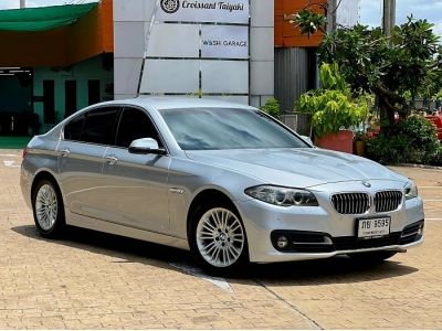 BMW 520 D ออกศูนย์BMW ไมล์น้อย9หมื่นโลแท้ เครื่องดีเซล พร้อมประกันชั้น1 ประหยัดน้ำมันมากสวยสภาพมากพร้อมใช้ราคาสุดพิเศษ รูปที่ 1