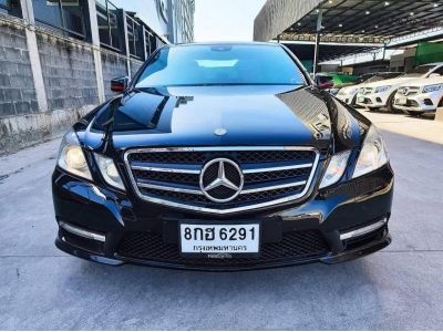 2013 BENZ E200 CGI AMG EDITION สีดำ วิ่งเพียง 91,XXX KM. รูปที่ 1