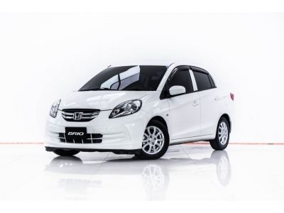 2014 HONDA BRIO AMAZE 1.2 V  ผ่อน 2,493 บาท 12 เดือนแรก รูปที่ 1