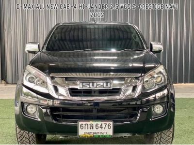 ISUZU D-Max Cab-4 Hi-Lander 2.5 VGS Z-Prestige Navi A/T ปี 2012 รูปที่ 1