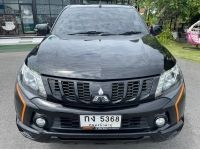 MITSUBISHI TRITON DOUBLE CAB 2.4 ATHLETE สีดำ เกียร์ธรรมดา  ปี 2018 รูปที่ 1