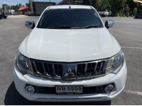 MITSUBISHI TRITON CAB 2.5 GLX สีขาว เกียร์ธรรมดา ปี 2018 รูปที่ 1