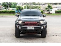 FORD RANGER 2.2 WLIDTRACK DOUBLECAB 4WD HI-RIDER  AT 2017 สีดำ รูปที่ 1