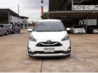 ปี 2019 TOYOTA SIENTA 1.5 V CC. สี ขาว เกียร์ Auto รูปที่ 1