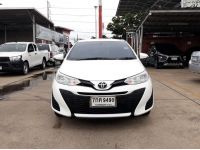 ปี 2018 TOYOTA YARIS 1.2 E CC. สี ขาว เกียร์ Auto รูปที่ 1