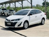 TOYOTA NEW YARIS  ATIV 1.2S TOP ปี2018 สีขาวเกียร์ออโต้ เครื่องเบนซิน รูปที่ 1