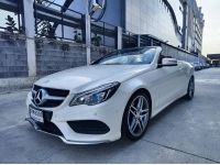 BENZ E200 CABRIOLET AMG Dynamic Facelift ปี 2014 ไมล์ 80,xxx Km รูปที่ 1