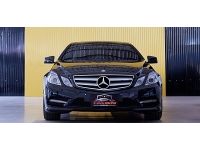 2013 Mercedes-Benz E200 BlueEFFICIENCY AMG 1.8 CGi W207 Avantgarde Coupe AT 7 speed สีดำ สีเดิม ไร้การชน สวยมากน๊อตไม่ขยับ หลังคาแก้ว Panoramic Glass Roof รูปที่ 1