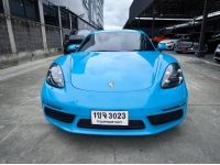 2017 PORSCHE 718 CAYMAN 2.0 Turbo PDK สี Miami blue วิ่งน้อยเพียง 47,XXX KM. รูปที่ 1