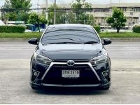 TOYOTA YARIS มือสอง 1.2 E Hatchback ปี 2014 เบนซิน เกียร์อัตโนมัติ สีดำ ฟรีดาวน์ ฟรีส่งรถ รูปที่ 1