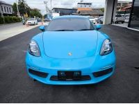 2017 PORSCHE 718 CAYMAN 2.0 Turbo PDK เกียร์ออโต้ สี Miami blue รหัส KPV53 รูปที่ 1