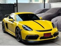 Porsche 718 ชุดแต่ง GT ปี 2019 วิ่ง 30000 KM  เทาดำ Warp เหลือง รูปที่ 1