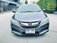 HONDA City 1.5 V plus I-VTEC ปี 2015 สีเทา ไมล์ 106,xxx km.แท้ๆ รูปที่ 1