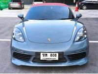 PORSCHE 718 BOXSTER 2017 สีเทา หลังคาแดง เบาะแดง ราคาถูก รูปที่ 1