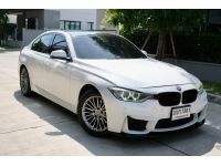 ไมล์ 110,000 กม. BMW 320d luxury เครื่องดีเซล ปี2012 จด 2014 เกียร์ออโต้ สีขาว รูปที่ 1