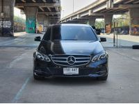 ขายรถ Benz E200 SEDAN  ปี 2014 สีดำ เกียร์ออโต้ รูปที่ 1