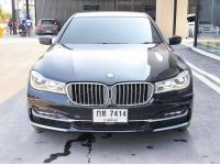 2017 BMW 740li Limousine สีดำ เลขไมล์ 120,XXX KM. รูปที่ 1