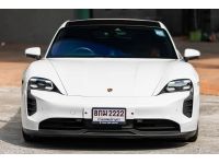 Porsche Taycan 4S 2021 สีขาว ภายในแดง รถเจ้าของเดียว ไมล์น้อย Option จัดเต็ม รูปที่ 1