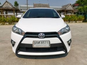 ขายรถ โตโยต้า ยารีสTOYOTA YARIS ECO สีขาว เกียร์ออโต้ รูปที่ 2