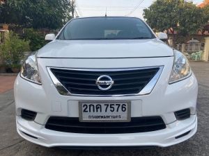 2014 NISSAN ALMERA, 1.2 V (ตัวรองท็อป) รถบ้านเจ้าของขายเองชื่อตรงเล่ม สภาพดีตามรูป เครื่องดี เกียร์ดี ประกันชั้น1ซ่อมศูนย์ รูปที่ 2