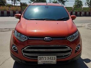 FORD ECOSPORT 1.5 TItaninum TOP AUTO ปี2014 สีส้ม ขายรถบ้านผู้หญืงใช้มือเดียวสวยกริบ รูปที่ 2