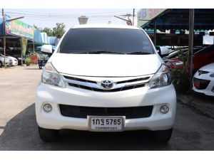 ขายรถบ้านมือเดียวไม่มีชนสวยกริบเจ็ดที่นั่ง TOYOTA AVANZA 1.5 G AUTO 2012 สีขาวเติมE20 รูปที่ 2