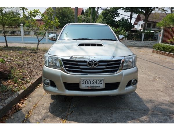 BA0056 ปี 2014 TOYOTA VIGO CHAMP 4 ประตู 3.0 G D4D เกียร์ AT สีเทา รูปที่ 2