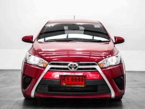 ชายรถหรู TOYOTA YARIS เกียร์AT ปี2015 สีแดงแสบตา ราศีจับ ราคาพิเศษ ห้ามพลาด รูปที่ 2