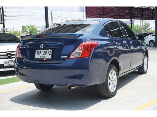 NISSAN ALMERA 1.2V CVT AT ปี2012 สีน้ำเงิน รูปที่ 2