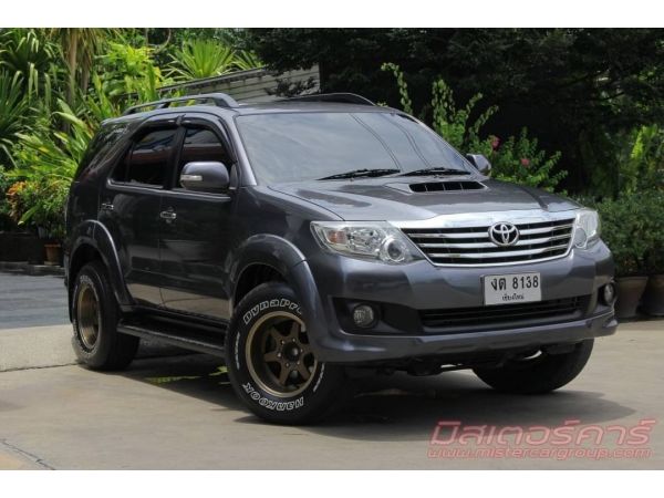 ฟรีดาวน์ ฟรีประกัน อนุมัติง่ายมากปี 2013 TOYOTA FORTUNER 2.5 G รูปที่ 2