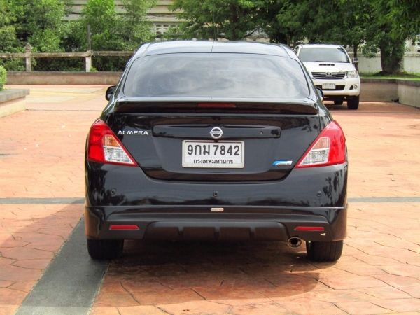 NISSAN ALMERA 1.2 E AT 2015 สีดำ รูปที่ 2