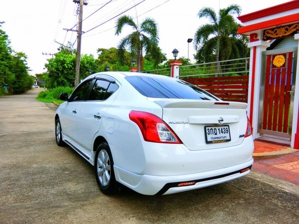 NISSAN ALMERA 1.2 VL SPORT VERSION ปี2014 สีขาว รถมือเดียวจากป้ายแดง สภาพสวยพร้อมใช้ค่ะ รูปที่ 2