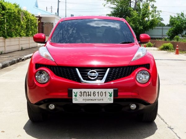 NISSAN JUKE 1.6 V XTRONIC CVT ปี 2014 สีแดงBurning red(นิยมสุด) สภาพนางฟ้า รูปที่ 2