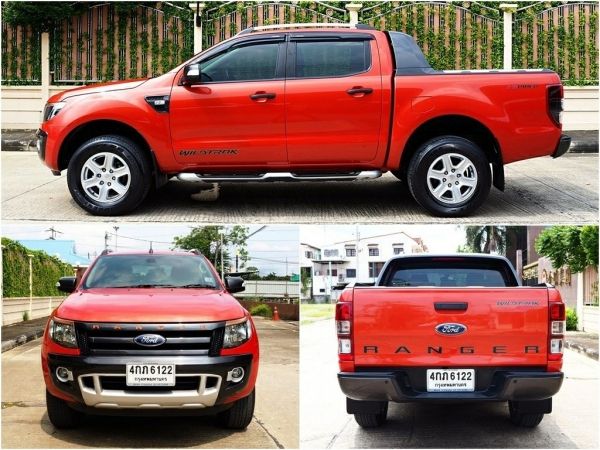 FORD RANGER ALL NEW DOUBBLE CAB 2.2 HI-RIDER WILDTRAK (6 AIRBAGS) ปี 2015 รูปที่ 2