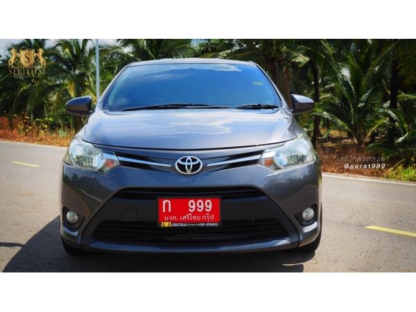 TOYOTA VIOS 1.5 J ปี 2014 สีเทาดำ รูปที่ 2