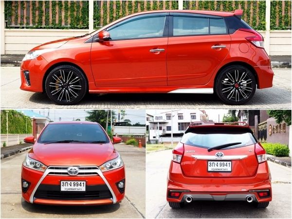 TOYOTA YARIS 1.2 G CVT ปี 2013 จดปี 2014 เกียร์AUTO สีOrange MetallicสีเปิดตัวYARIS รถสภาพนางฟ้า รถยนต์ รถยนต์มือสอง รถเก๋ง โตโยต้า ยาริส รูปที่ 2