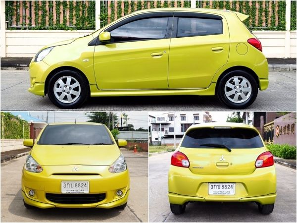 MITSUBISHI MIRAGE 1.2 GLS ปี 2013 จดปี 2014 เกียร์AUTO สภาพนางฟ้า รถยนต์ รถยนต์มือสอง รถเก๋ง มิตซูบิชิ มิราจ รูปที่ 2