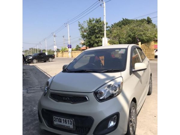 Kia Picanto 1.2EX มือเดียว ขับดีไม่มีชน เบาะหนังแท้สีดำขลิบแดง รูปที่ 2