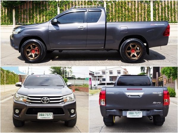 TOYOTA HILUX REVO SMART CAB 2.8 G PRERUNNER NAVI ปี 2015 จดปี 2016 เกียร์MNAUAL 6 SPEED แต่งเต็มขวัญใจสายบัญเทิง รูปที่ 2