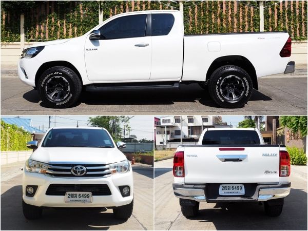 TOYOTA HILUX REVO SMART CAB 2.4 J PLUS PRERUNNER ปี 2017 เกียร์MANUAL สภาพป้ายแดง รถกระบะ กระบะ โตโยต้า รีโว่ รถ สภาพดี รถยนต์ รูปที่ 2