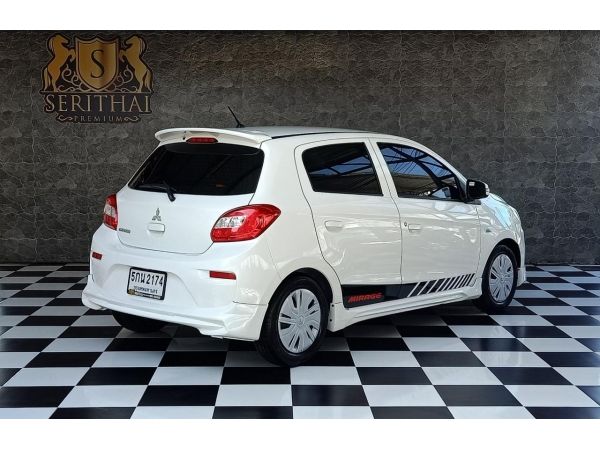 MITSUBISHI MIRAGE 1.2 GLX ปี 2016 สีขาว รูปที่ 2